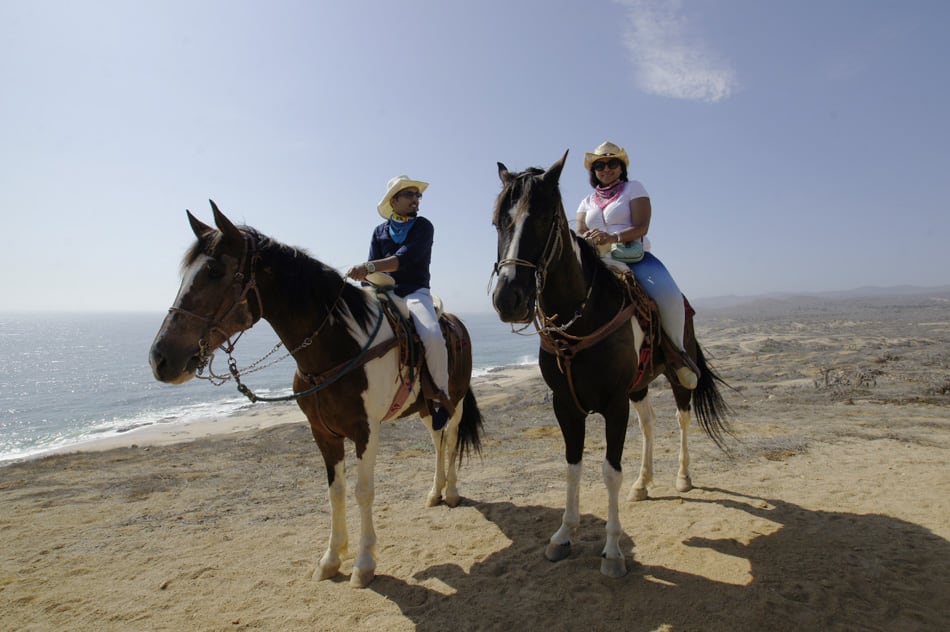 Horseback riding on the beaches of Cabo San Lucas Los Cabos
